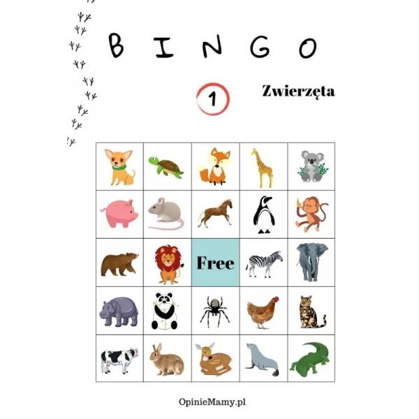 Bingo zwierzęta